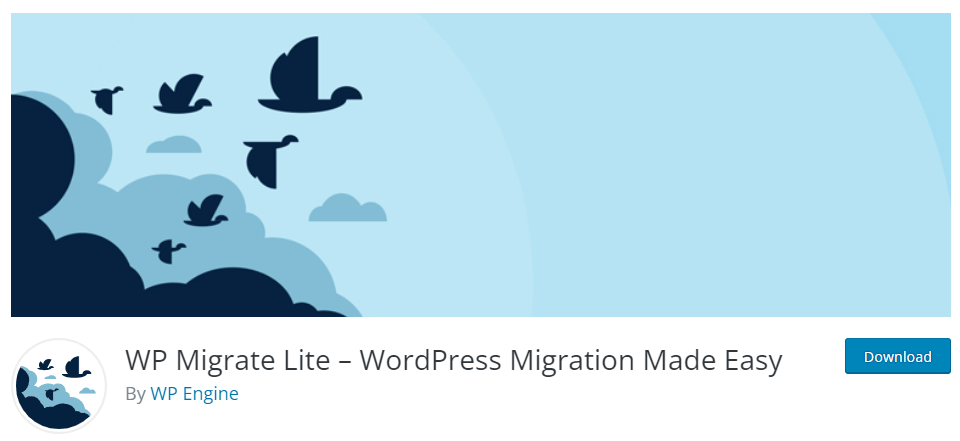 WP Migrate Lite - Best WordPress Migration Plugins