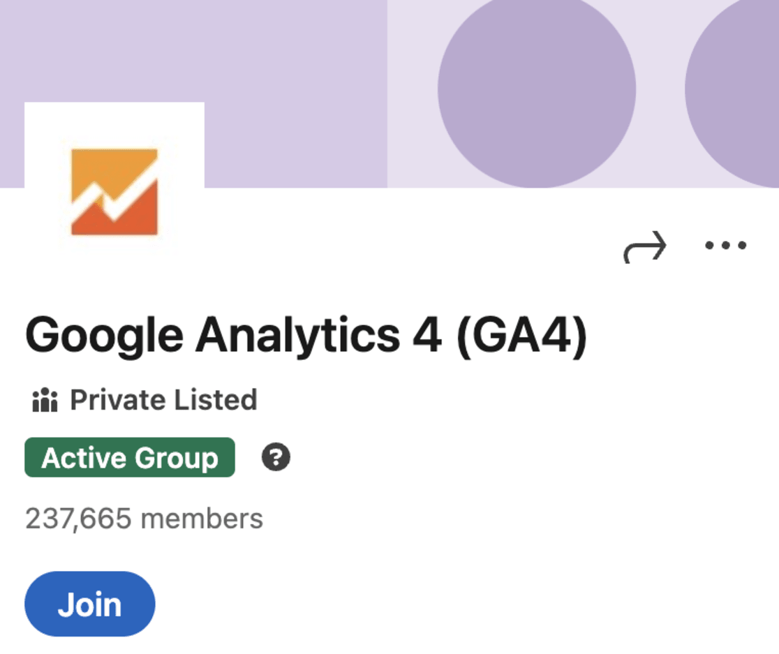 google analytics linkedin community