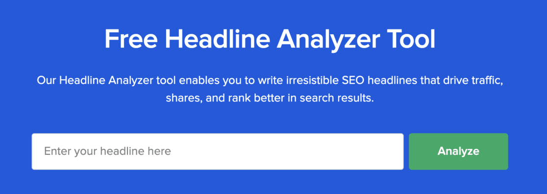 Headline analyzer AIOSEO - WordPress seo checklist