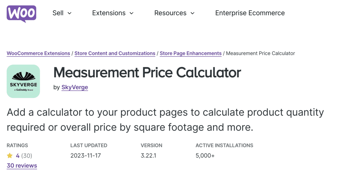 Wordpress calculator plugin