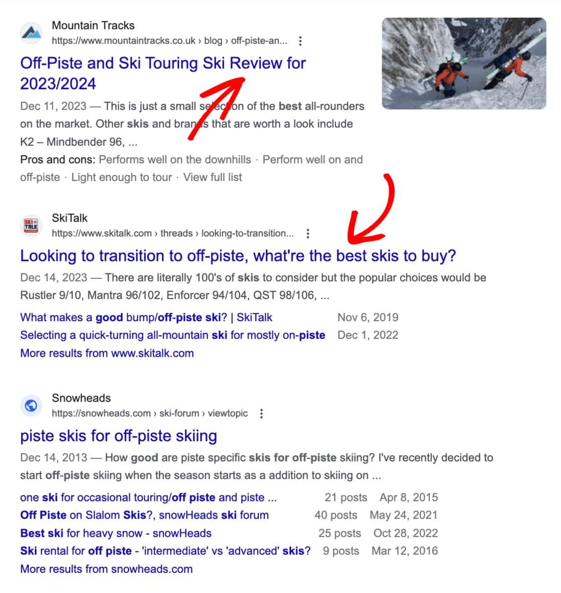 SEO search intent