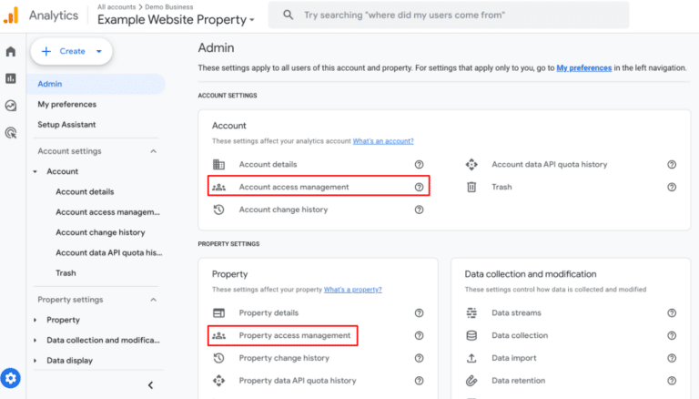 Google Analytics Permissions Guide + How to Add a User