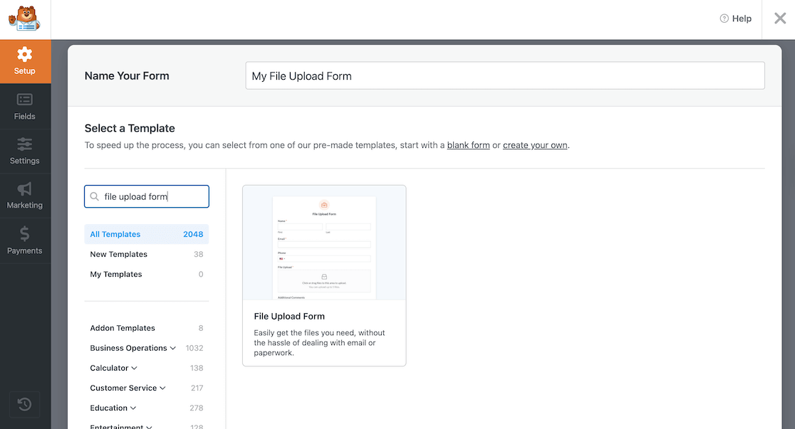 How to Create a File Upload Form in WordPress (In 6 Easy Steps)